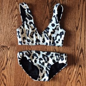 New! Sand and Palm Bikini Set